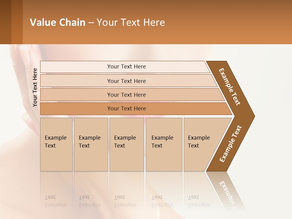 A Woman With A Hat On Her Head PowerPoint Template