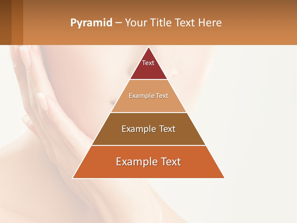 A Woman With A Hat On Her Head PowerPoint Template