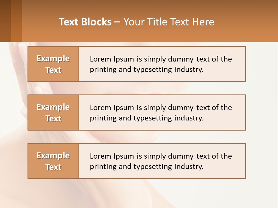 A Woman With A Hat On Her Head PowerPoint Template