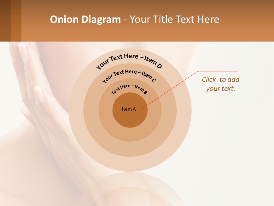 A Woman With A Hat On Her Head PowerPoint Template