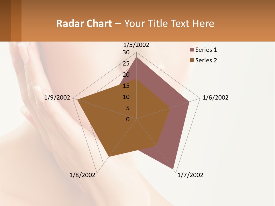 A Woman With A Hat On Her Head PowerPoint Template