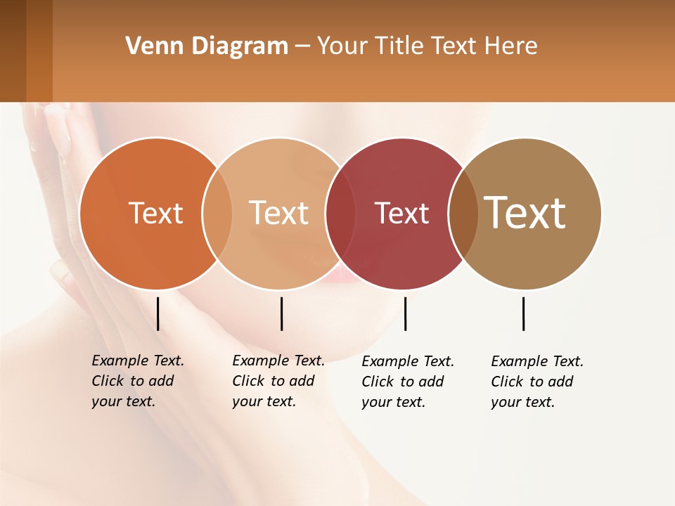 A Woman With A Hat On Her Head PowerPoint Template