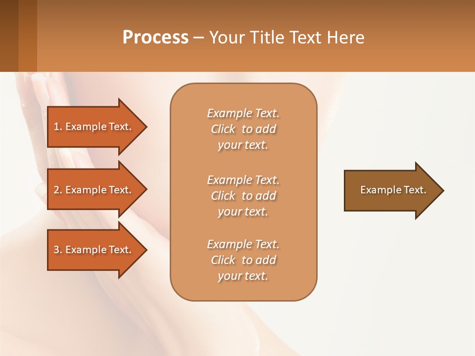 A Woman With A Hat On Her Head PowerPoint Template