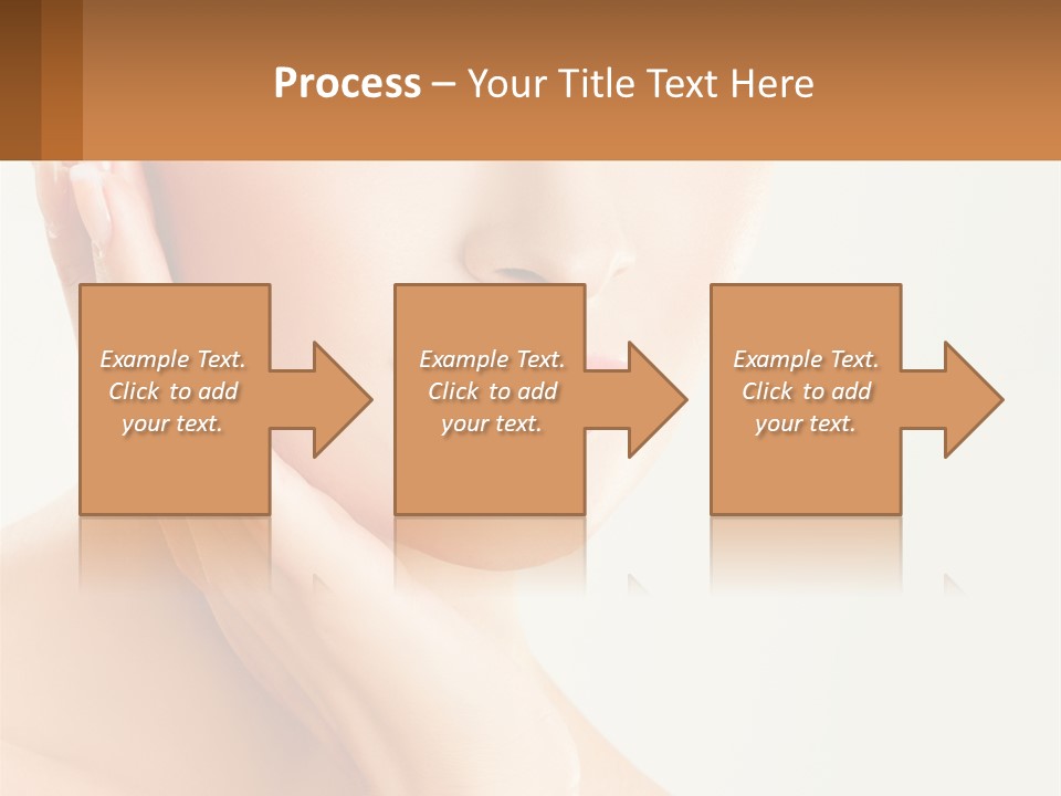 A Woman With A Hat On Her Head PowerPoint Template