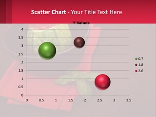 A Bowl Of Food On Top Of A Red Napkin PowerPoint Template