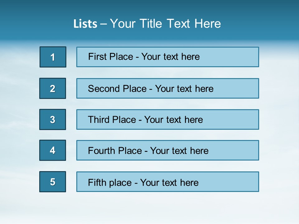 A Plane Flying In The Sky With Clouds In The Background PowerPoint Template