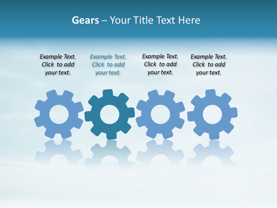 A Plane Flying In The Sky With Clouds In The Background PowerPoint Template