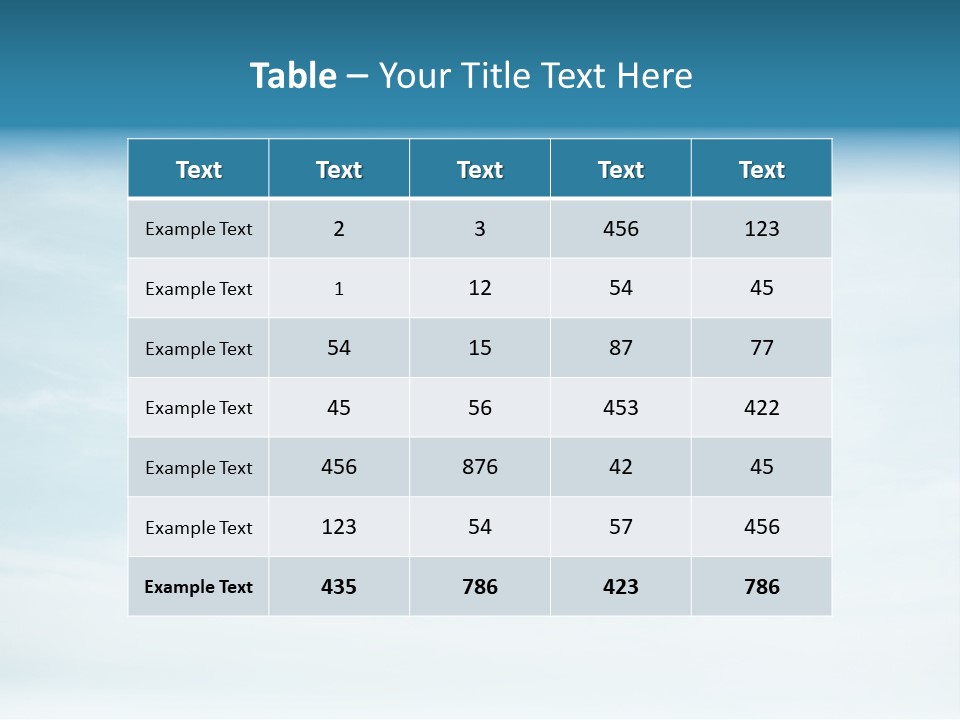 A Plane Flying In The Sky With Clouds In The Background PowerPoint Template