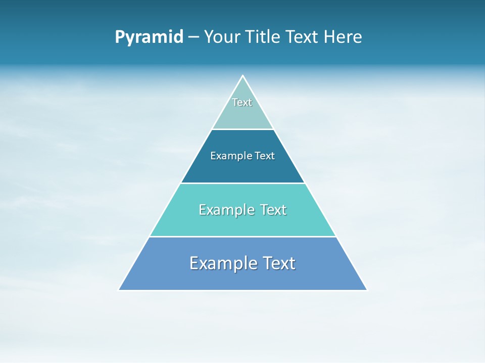 A Plane Flying In The Sky With Clouds In The Background PowerPoint Template