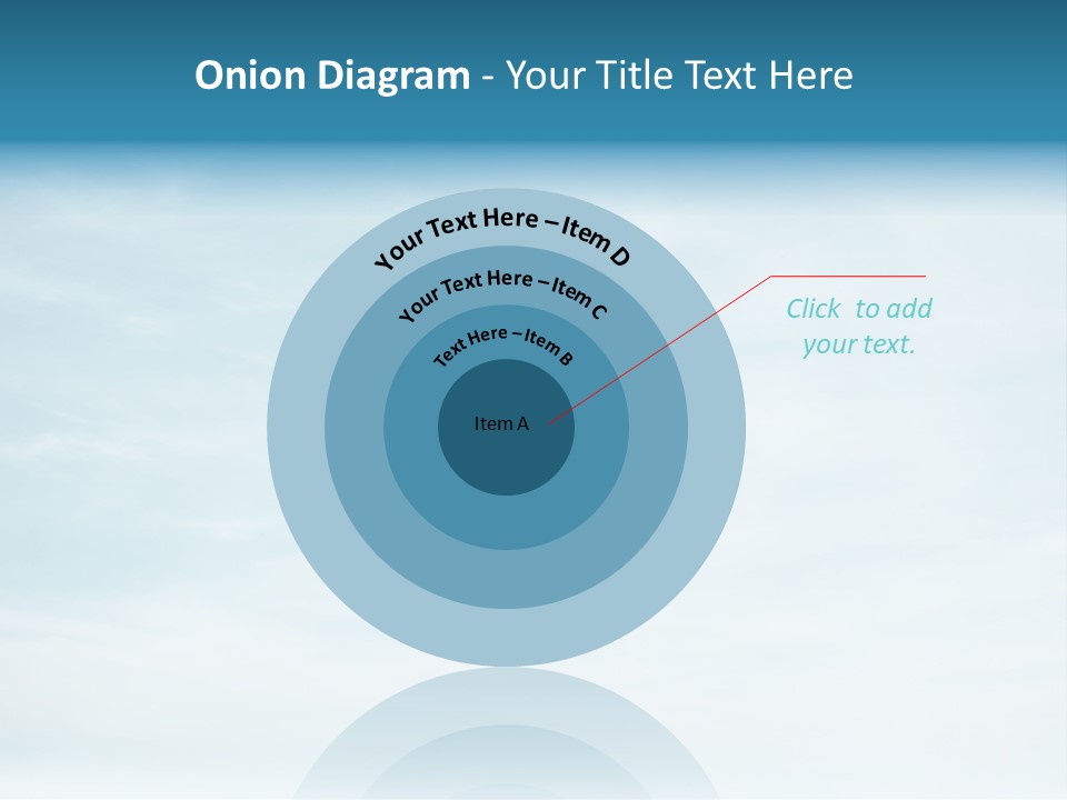 A Plane Flying In The Sky With Clouds In The Background PowerPoint Template