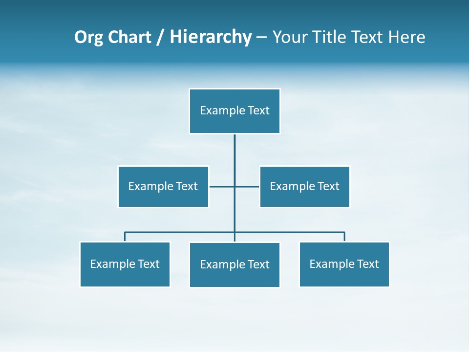 A Plane Flying In The Sky With Clouds In The Background PowerPoint Template