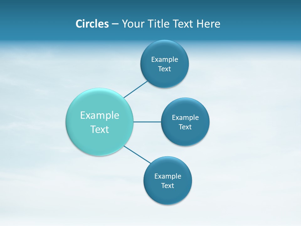 A Plane Flying In The Sky With Clouds In The Background PowerPoint Template