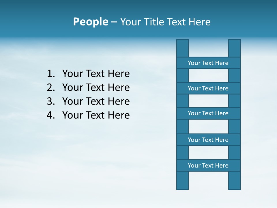 A Plane Flying In The Sky With Clouds In The Background PowerPoint Template