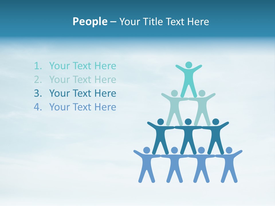 A Plane Flying In The Sky With Clouds In The Background PowerPoint Template