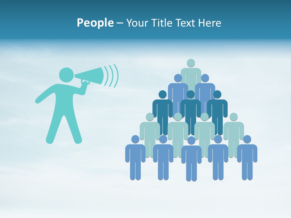 A Plane Flying In The Sky With Clouds In The Background PowerPoint Template