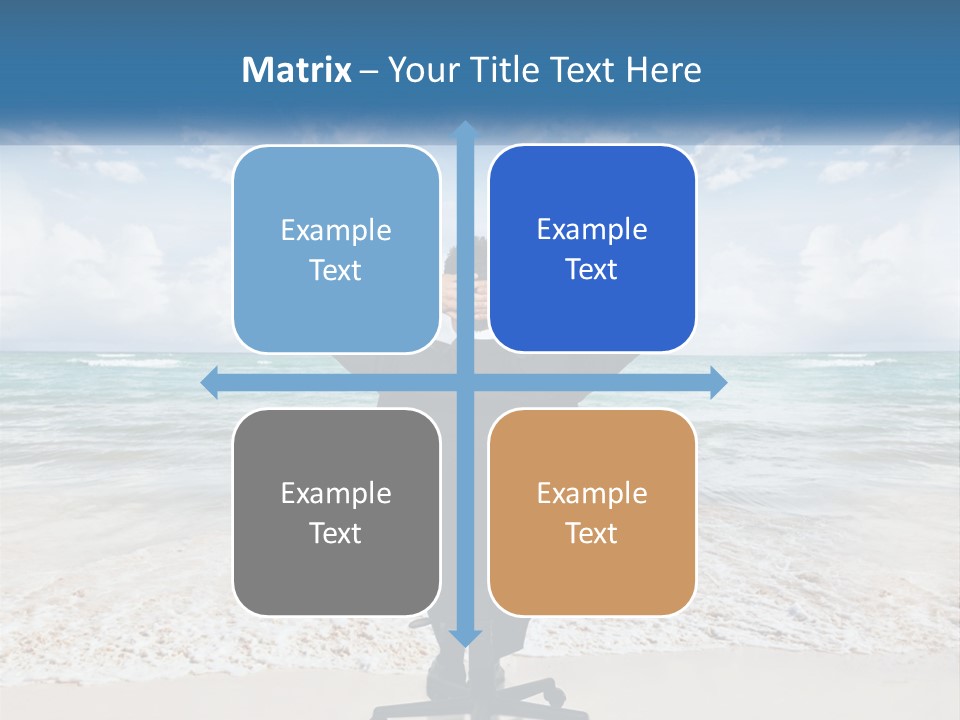 A Man In A Suit Is Covering His Face With His Hands PowerPoint Template