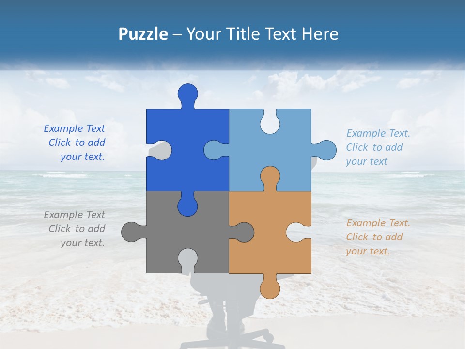 A Man In A Suit Is Covering His Face With His Hands PowerPoint Template