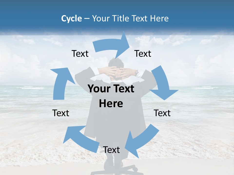 A Man In A Suit Is Covering His Face With His Hands PowerPoint Template