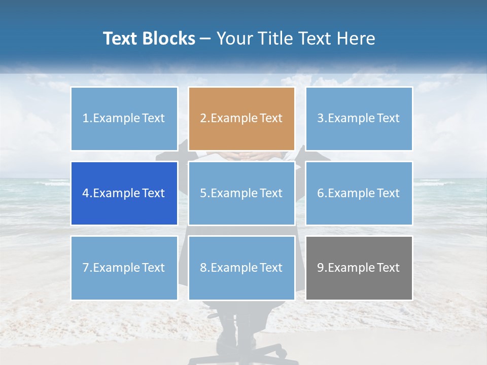 A Man In A Suit Is Covering His Face With His Hands PowerPoint Template