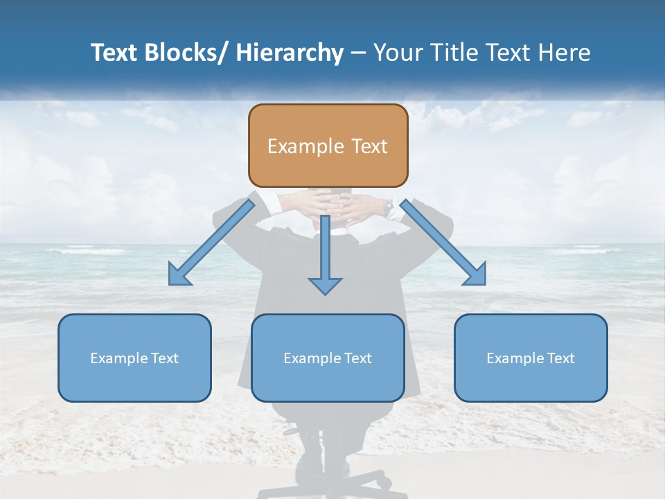 A Man In A Suit Is Covering His Face With His Hands PowerPoint Template