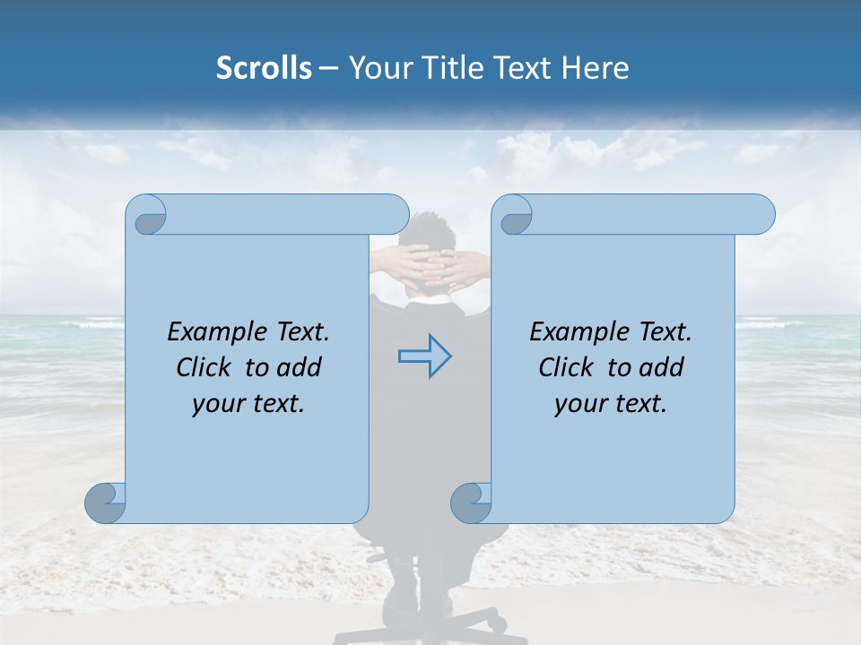 A Man In A Suit Is Covering His Face With His Hands PowerPoint Template