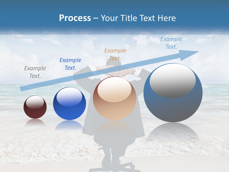 A Man In A Suit Is Covering His Face With His Hands PowerPoint Template