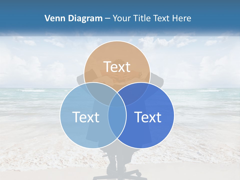 A Man In A Suit Is Covering His Face With His Hands PowerPoint Template