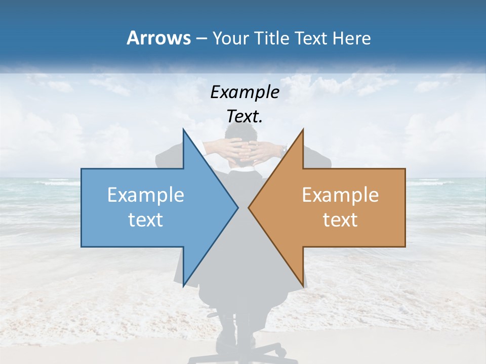 A Man In A Suit Is Covering His Face With His Hands PowerPoint Template