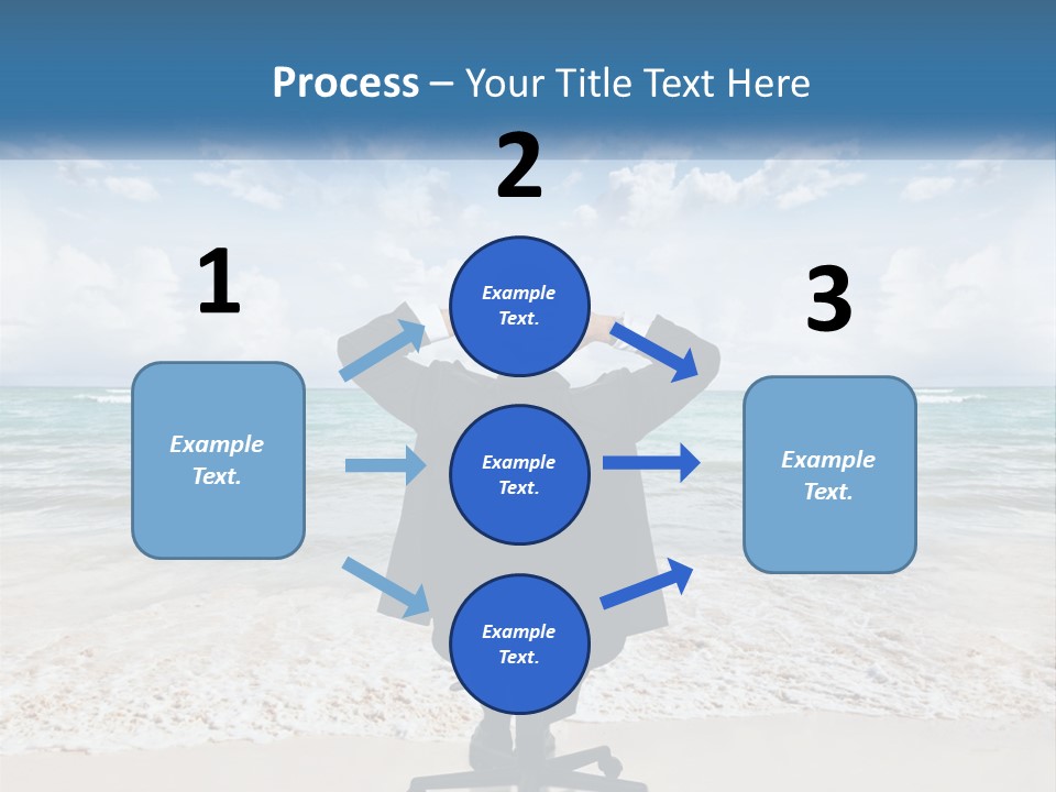 A Man In A Suit Is Covering His Face With His Hands PowerPoint Template