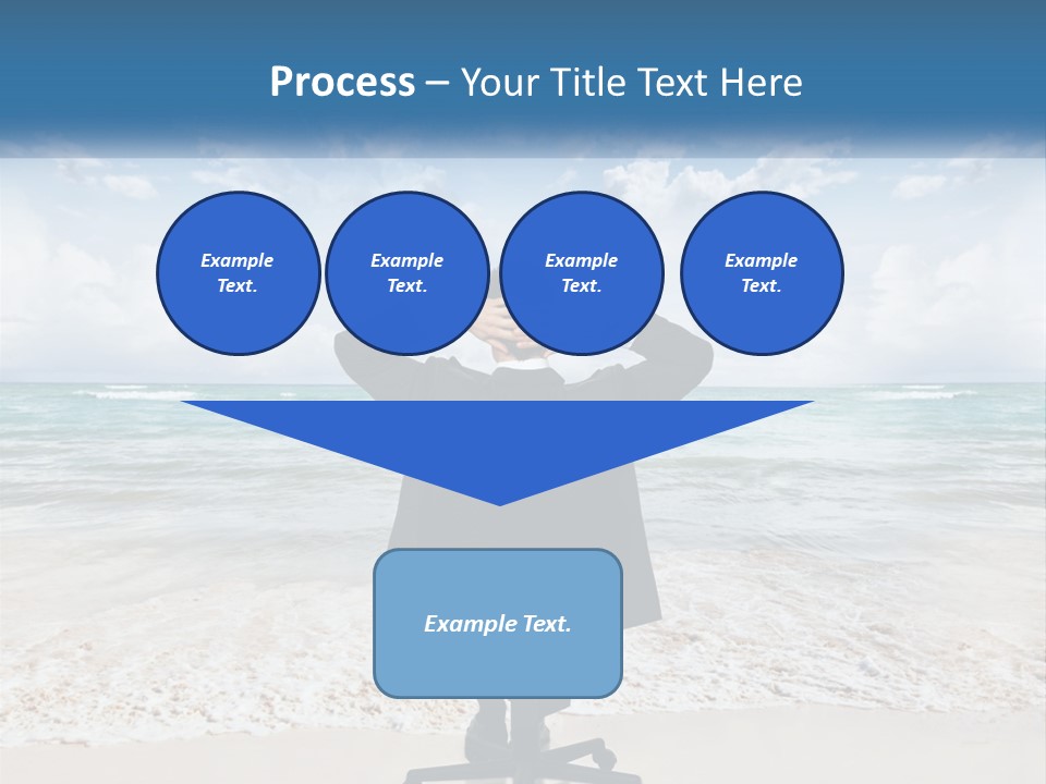 A Man In A Suit Is Covering His Face With His Hands PowerPoint Template