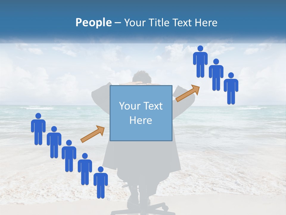 A Man In A Suit Is Covering His Face With His Hands PowerPoint Template