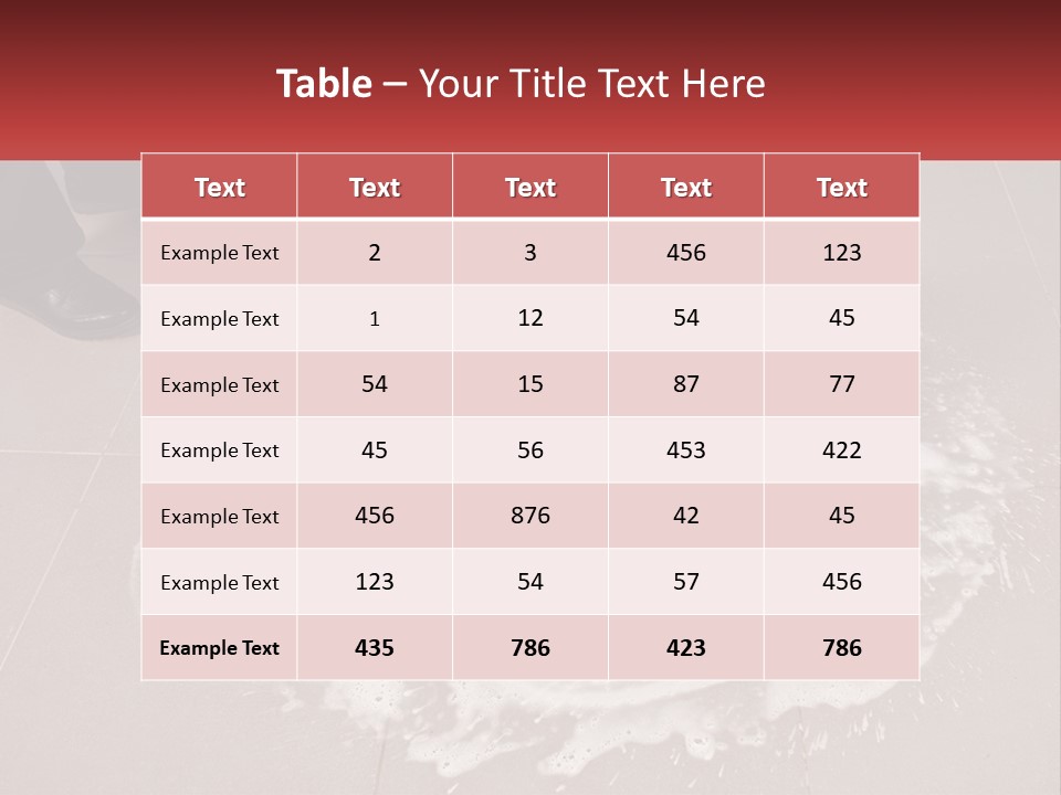 A Man Is Cleaning The Floor With A Machine PowerPoint Template