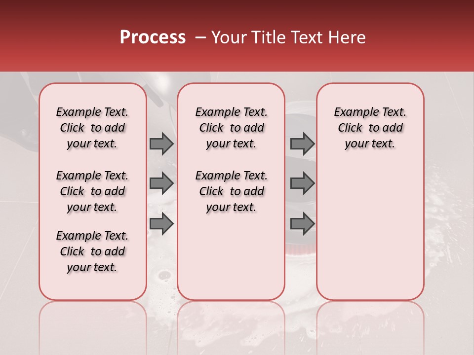 A Man Is Cleaning The Floor With A Machine PowerPoint Template