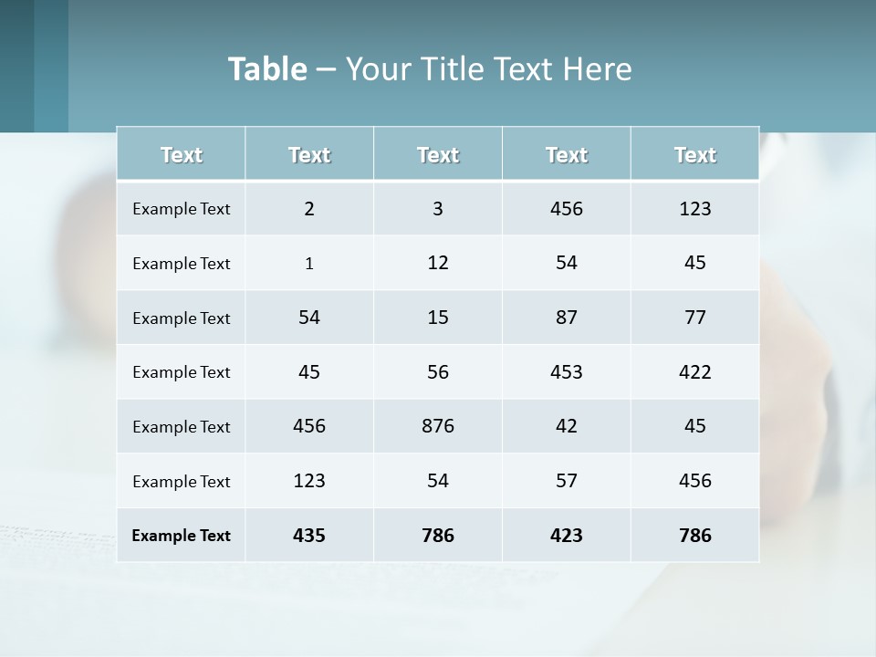 A Person Writing On A Piece Of Paper With A Pen PowerPoint Template