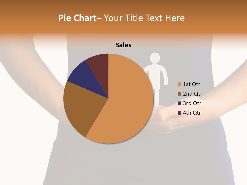 A Person Holding A Paper Family In Their Hands PowerPoint Template