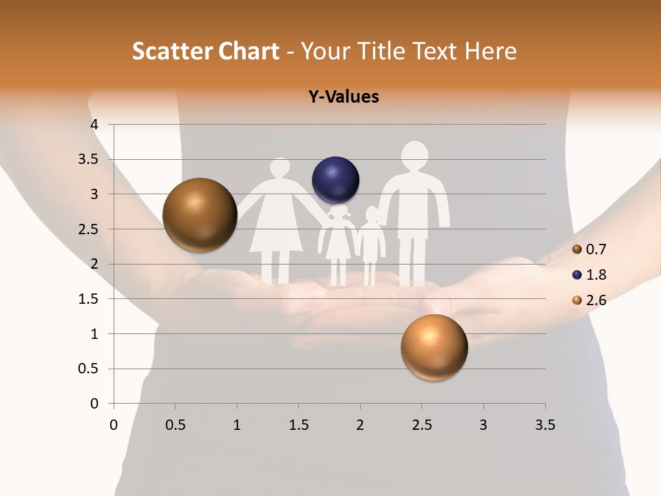 A Person Holding A Paper Family In Their Hands PowerPoint Template
