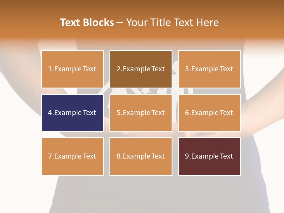 A Person Holding A Paper Family In Their Hands PowerPoint Template