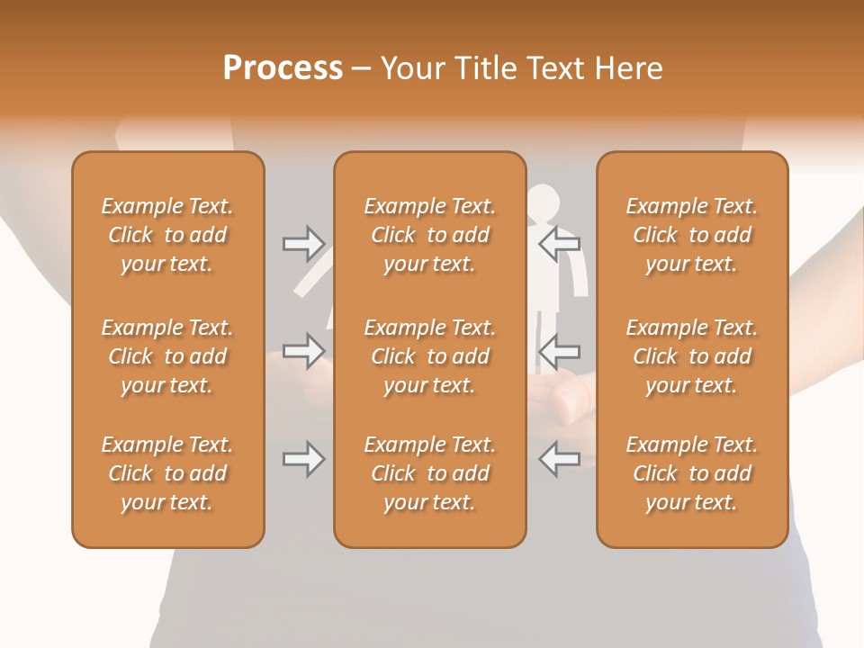 A Person Holding A Paper Family In Their Hands PowerPoint Template