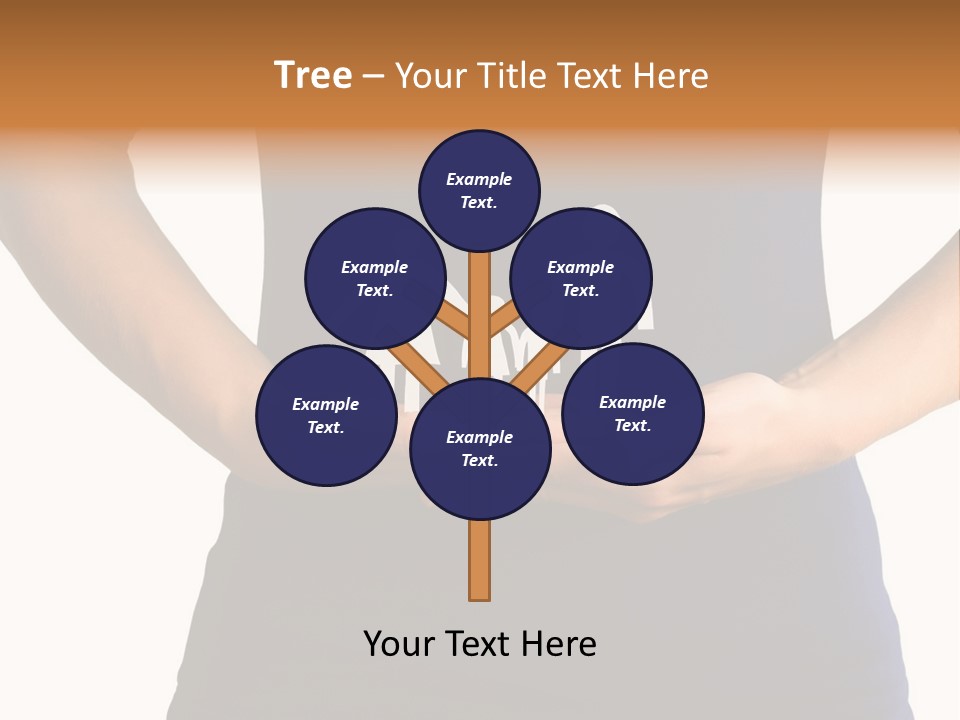 A Person Holding A Paper Family In Their Hands PowerPoint Template