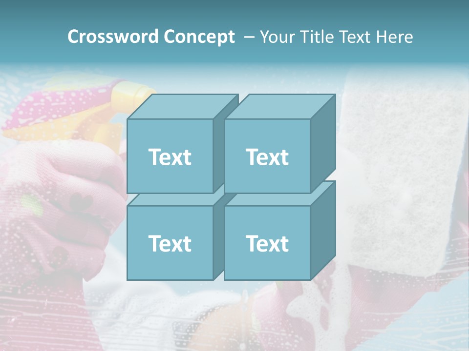 A Person Spraying Soap On Their Hands With A Spray Bottle PowerPoint Template