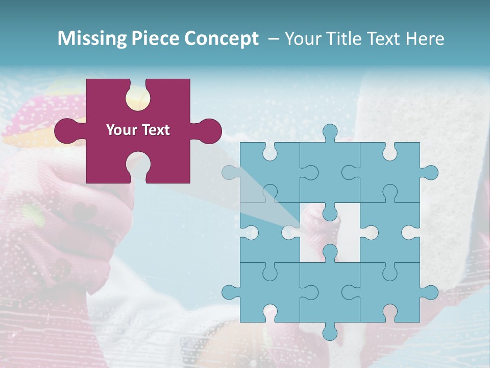 A Person Spraying Soap On Their Hands With A Spray Bottle PowerPoint Template