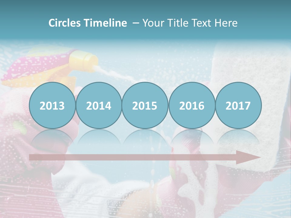 A Person Spraying Soap On Their Hands With A Spray Bottle PowerPoint Template