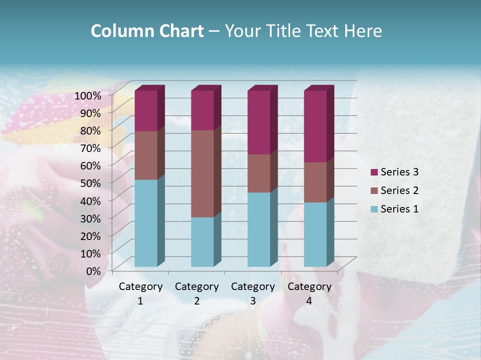 A Person Spraying Soap On Their Hands With A Spray Bottle PowerPoint Template