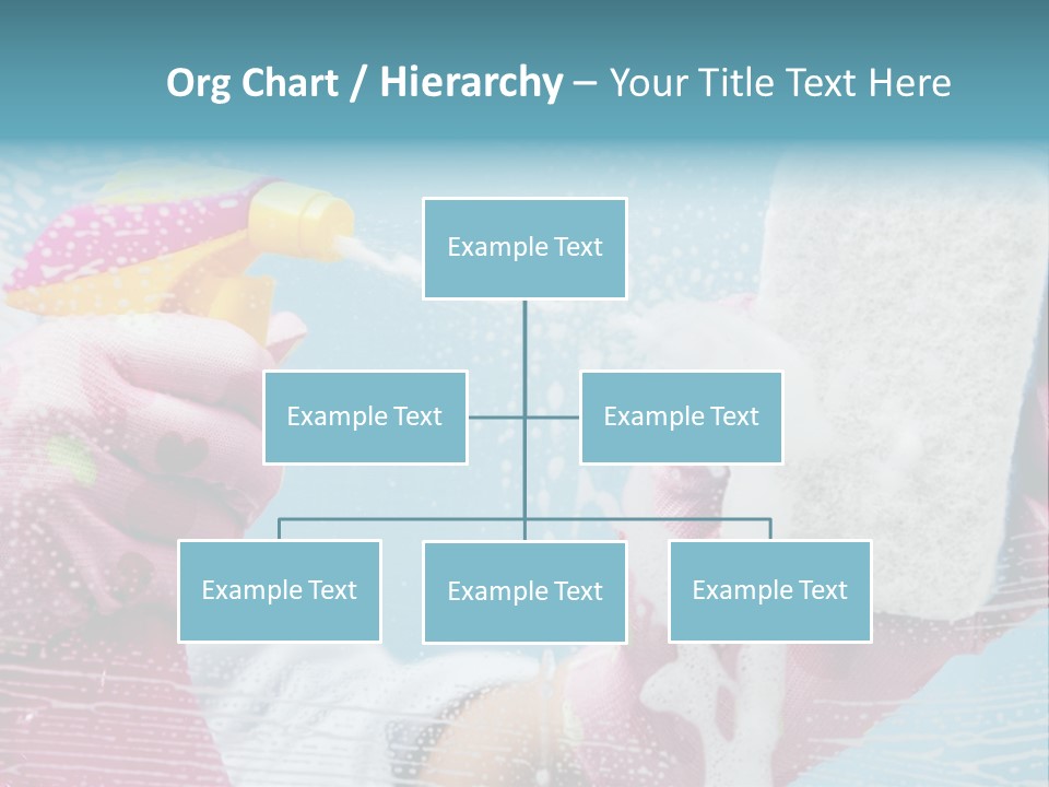 A Person Spraying Soap On Their Hands With A Spray Bottle PowerPoint Template