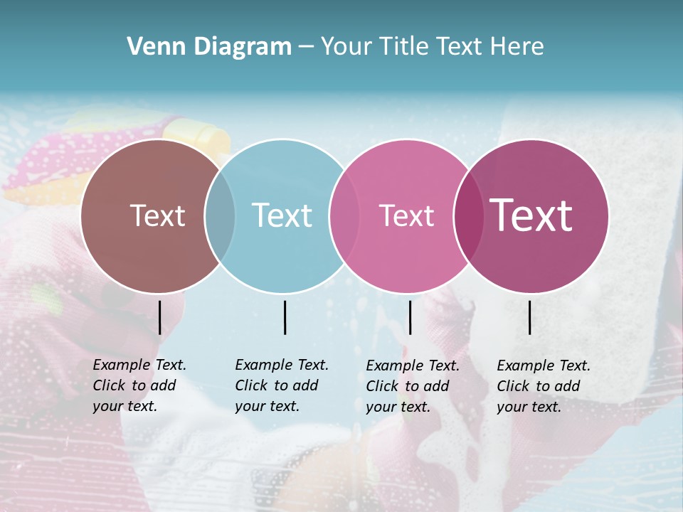 A Person Spraying Soap On Their Hands With A Spray Bottle PowerPoint Template