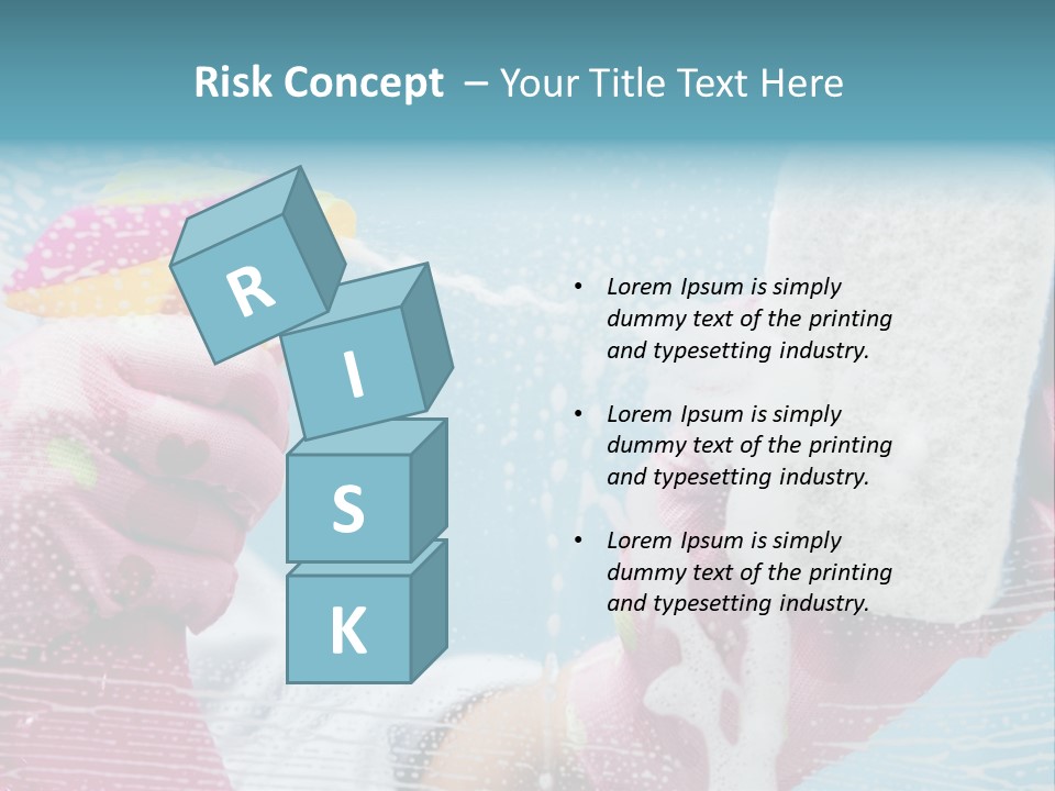 A Person Spraying Soap On Their Hands With A Spray Bottle PowerPoint Template