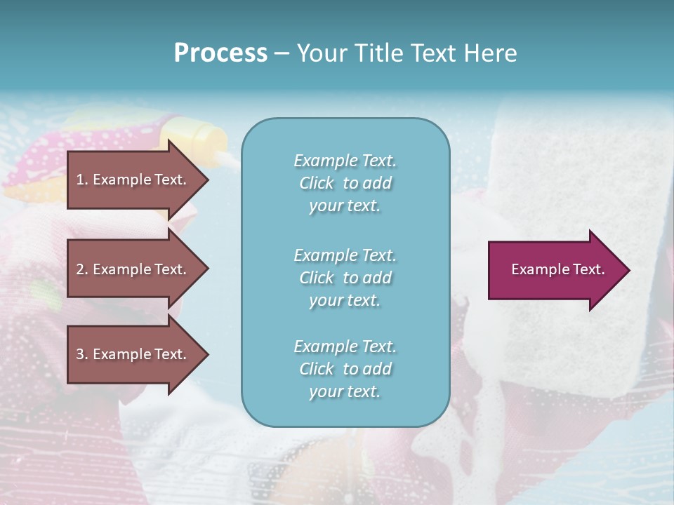 A Person Spraying Soap On Their Hands With A Spray Bottle PowerPoint Template