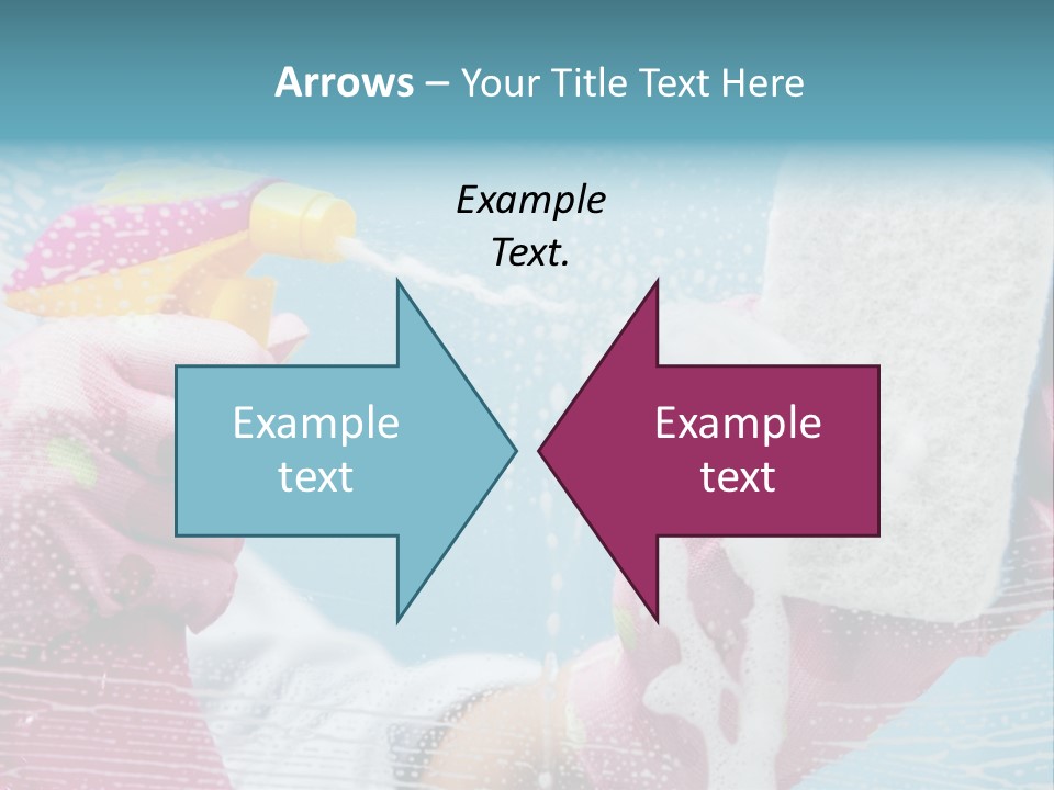 A Person Spraying Soap On Their Hands With A Spray Bottle PowerPoint Template