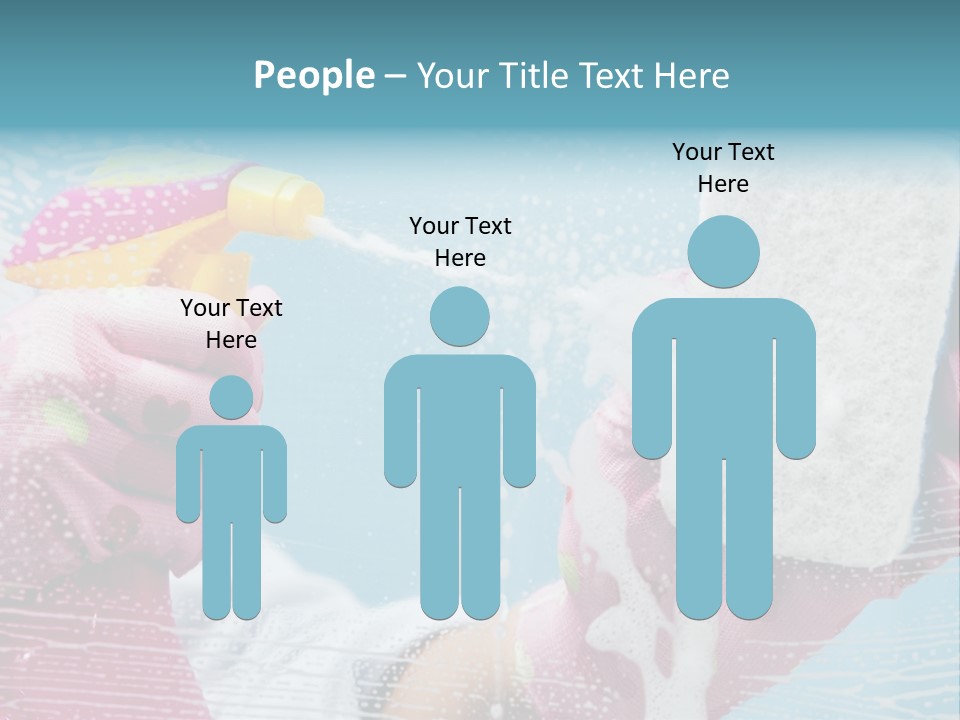 A Person Spraying Soap On Their Hands With A Spray Bottle PowerPoint Template