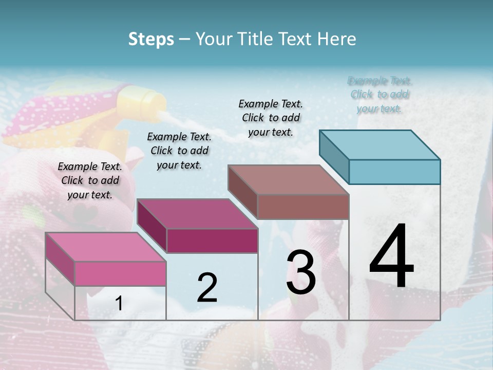 A Person Spraying Soap On Their Hands With A Spray Bottle PowerPoint Template